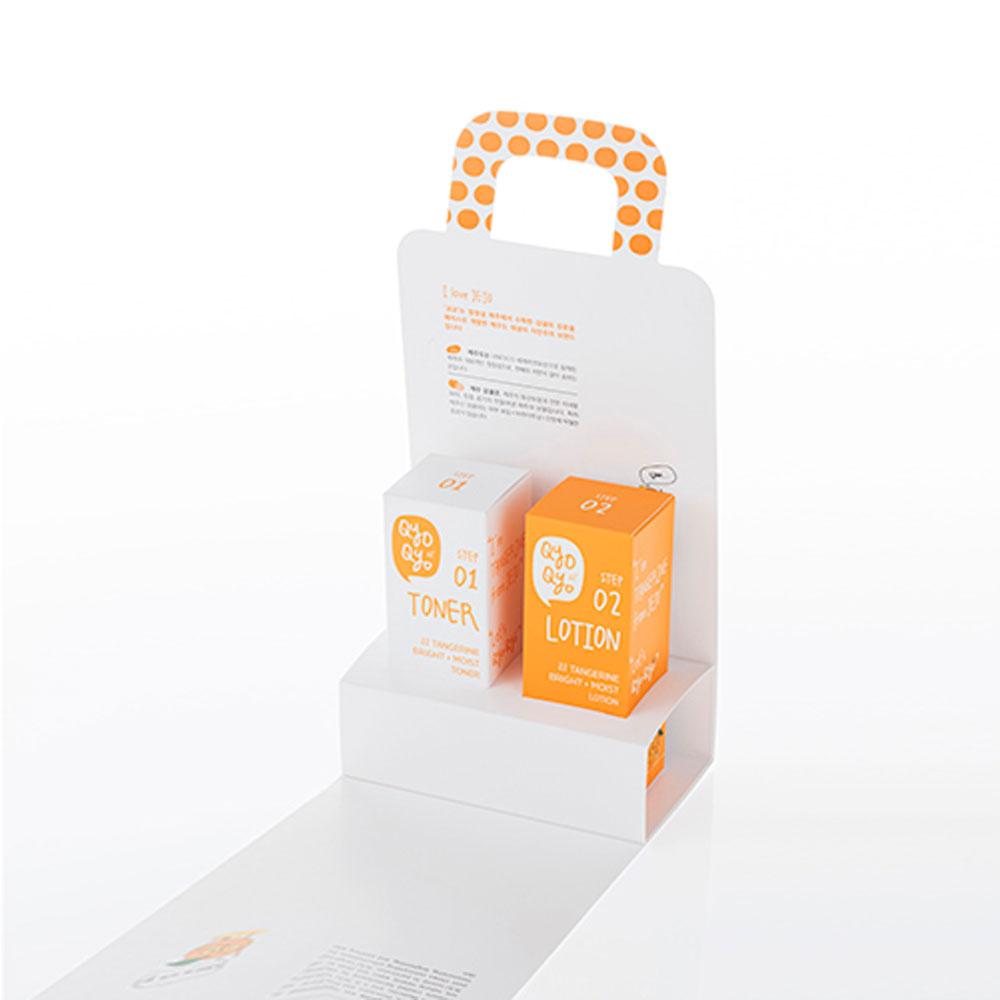 Qyo Qyo Tangerine TONER & LOTION gift set