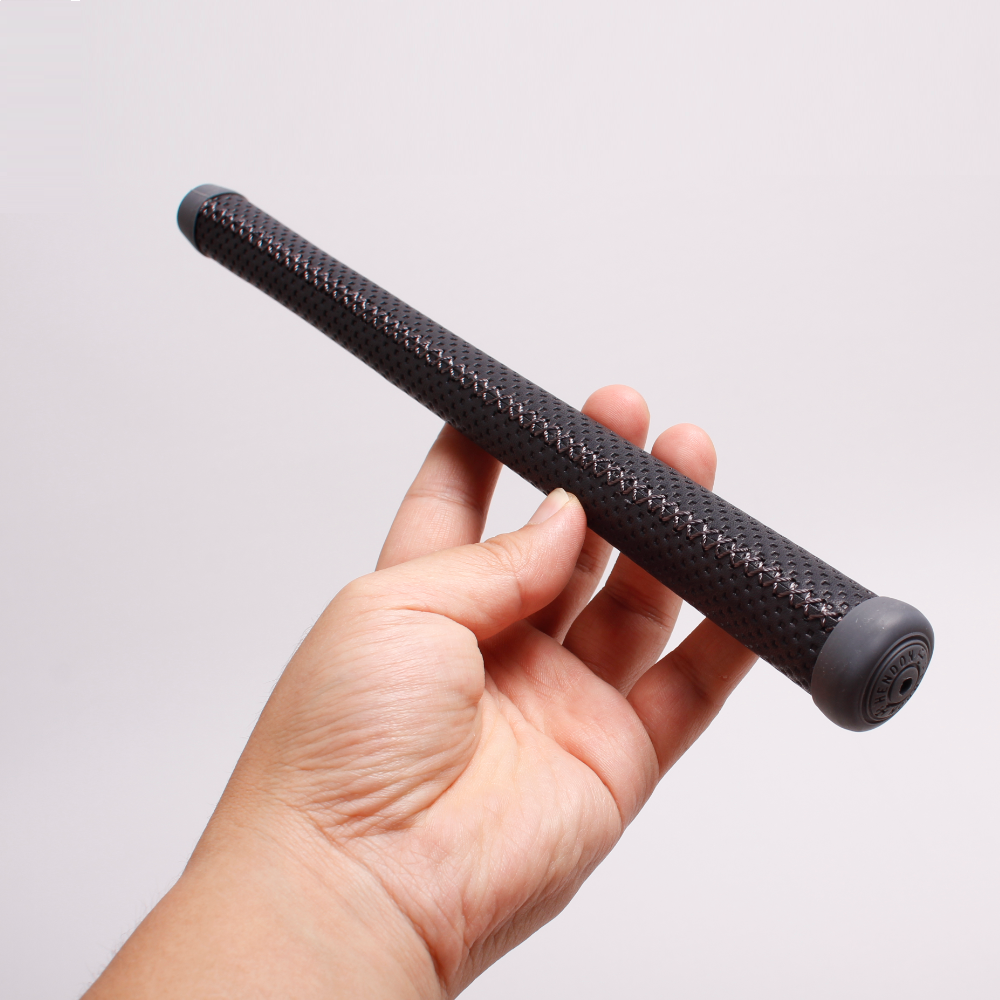 Leather golf grip