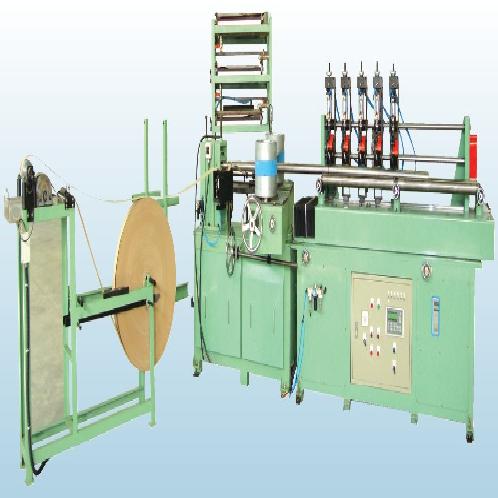 Automatic paper core making & cutting in-line machine