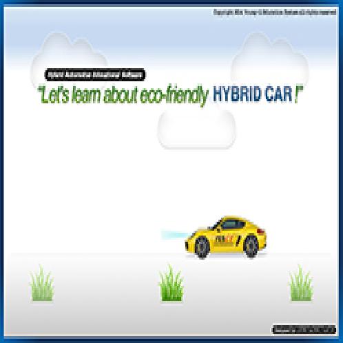 Hybrid automotive educational software