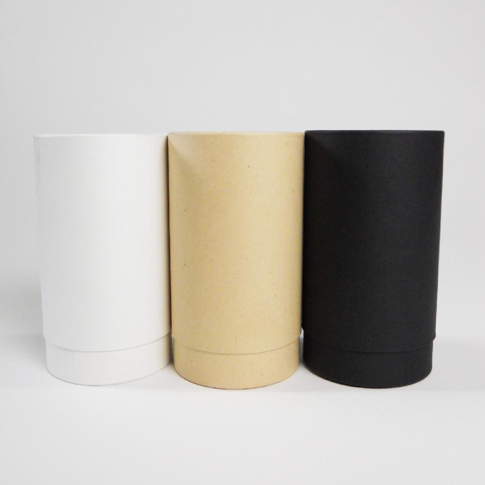 Paper tube box_83x150(Black) Tea Coffee Round Packaging boxes Gift Carton Box
