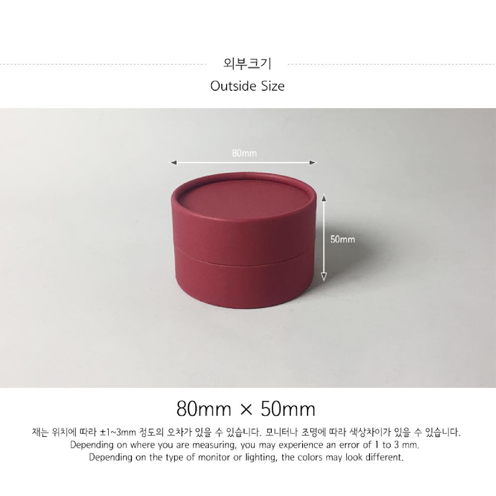 Soap Paper tube (Wine)_Soap Cosmetic Accessory Packaging Cylinder Gift Boxes Wrapping Supplies