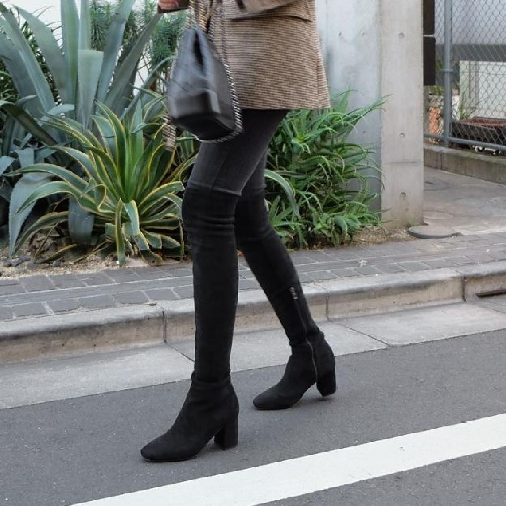 Basic Slim Long Boots
