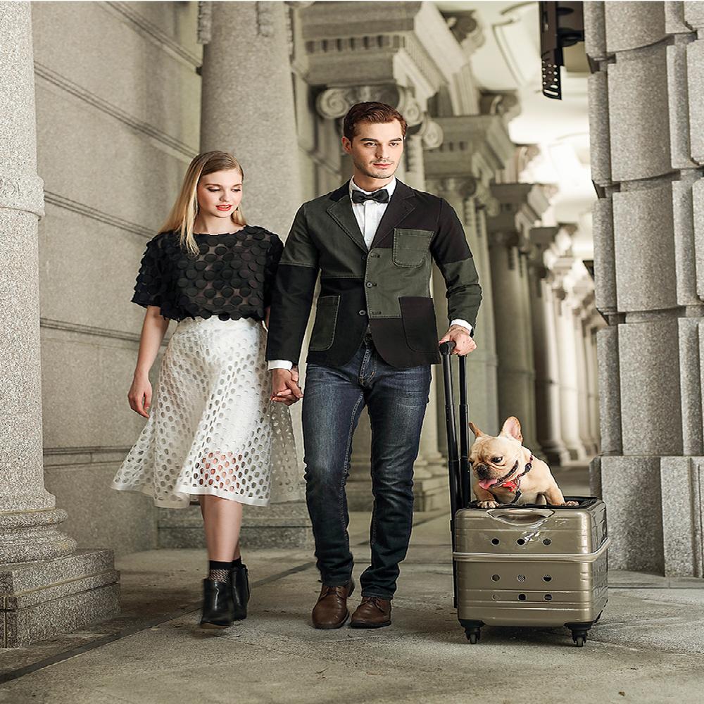 PUBT pet carry bag with casters Duke M