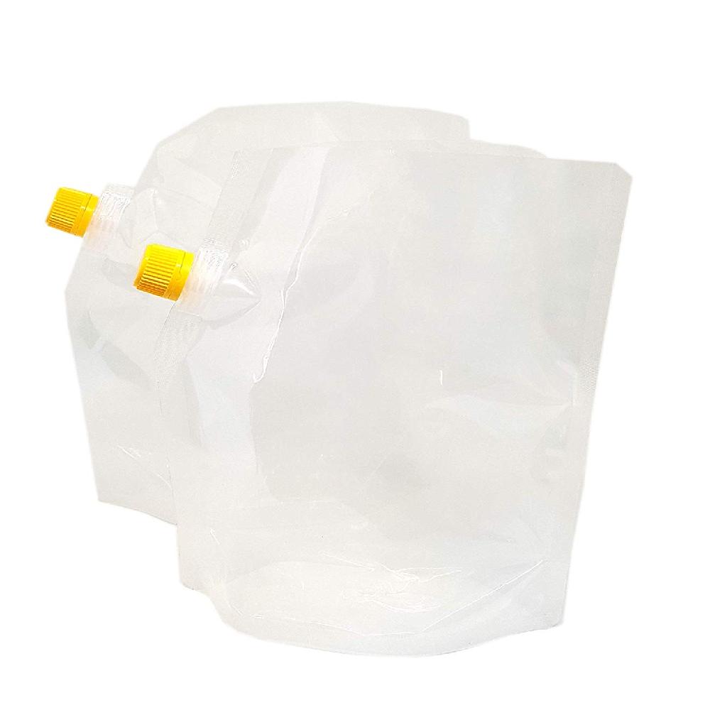 Concealable And Reusable liquid pouch for sauces and drinks storage 7.8x9.8 Inch, 35 oz