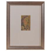 Art Gallery Watercolor "Portrait of Woman" Korean Premier Artist DONG-SHIN BAE - 20200122 Korea