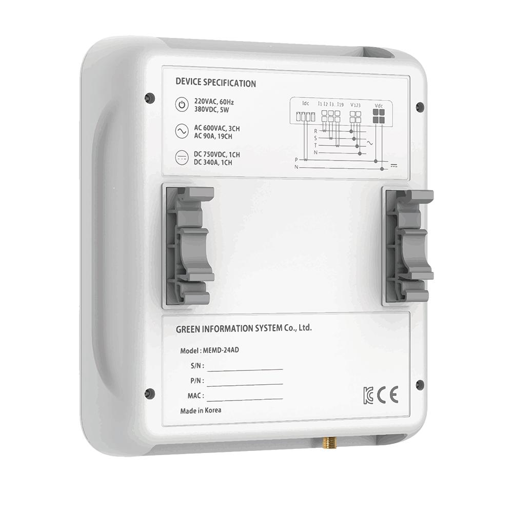 24 channels AC/DC bi-direction Energy Metering Device