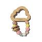 full image Korean Wooden Teething Toy Company, HINOKI WOODEN TEETHER TOY with Rattle