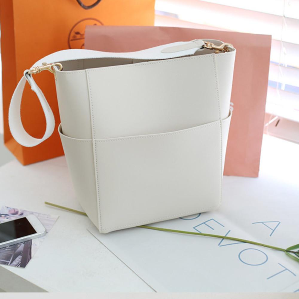 [PinkBag] Sangle 2-way Shoulder Bucket bag (5 Colors)