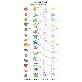 detail image1 The Innovative and Multiple Memo Sheets(Growth Chart - Animal)