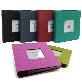 full image Fabric Frame Cover Photo Album 1UP, 5x7 50 Pockets (Royal Charcoal)