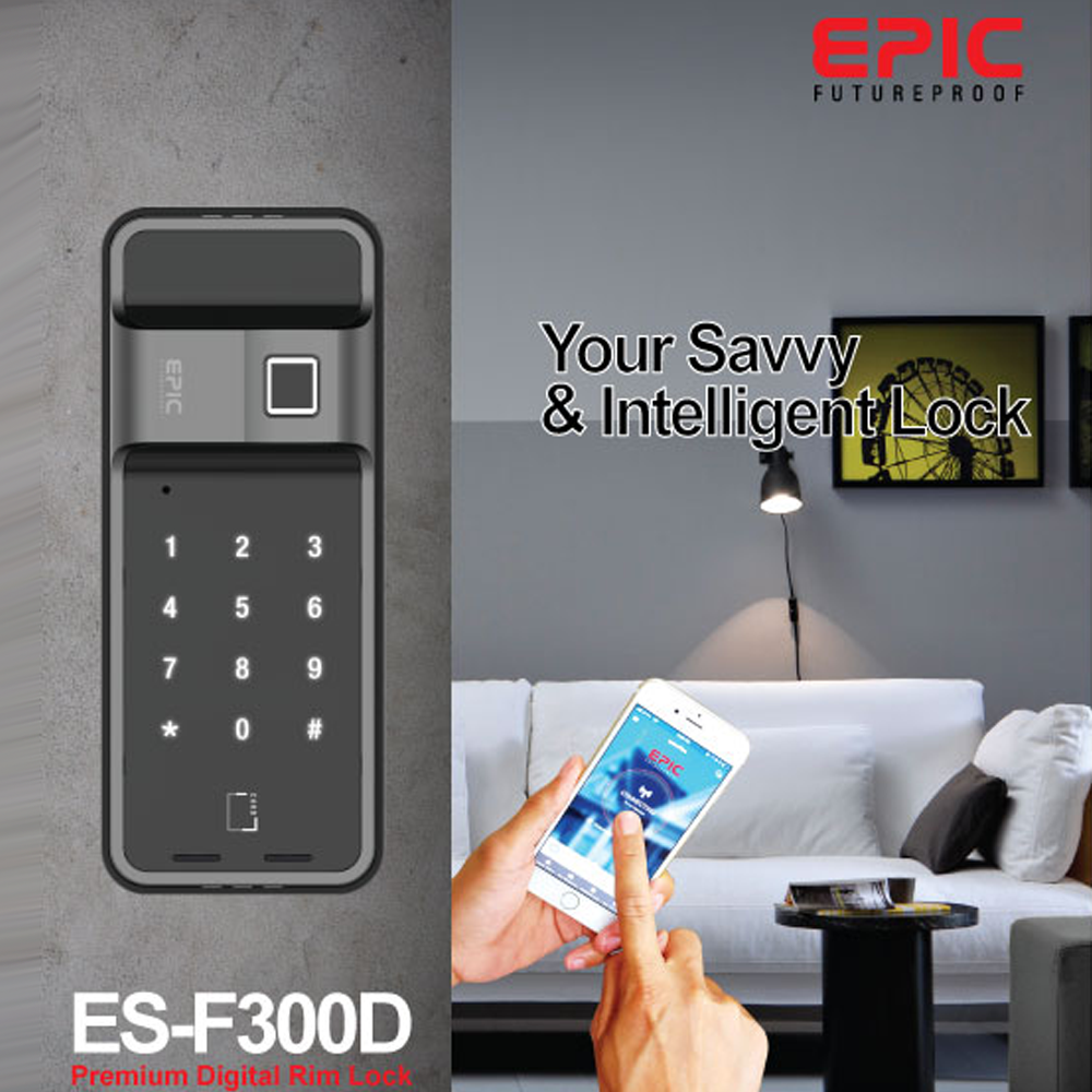 EPIC ES-F300Dr Smart Digital Door lock