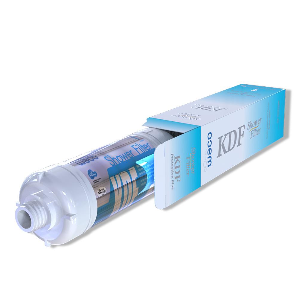 KDF Shower Filter High Pressure Shower Head Boosting Water Bathroom