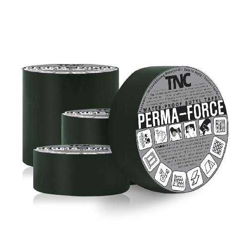 Butyl waterproof tape 7.5cm-  khaki