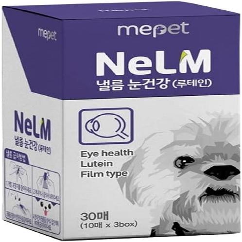 MEPET NELM Lickitung Premium High Absorption Dog&Puppy Nutritional Supplement (Film Type) - Eye Heal
