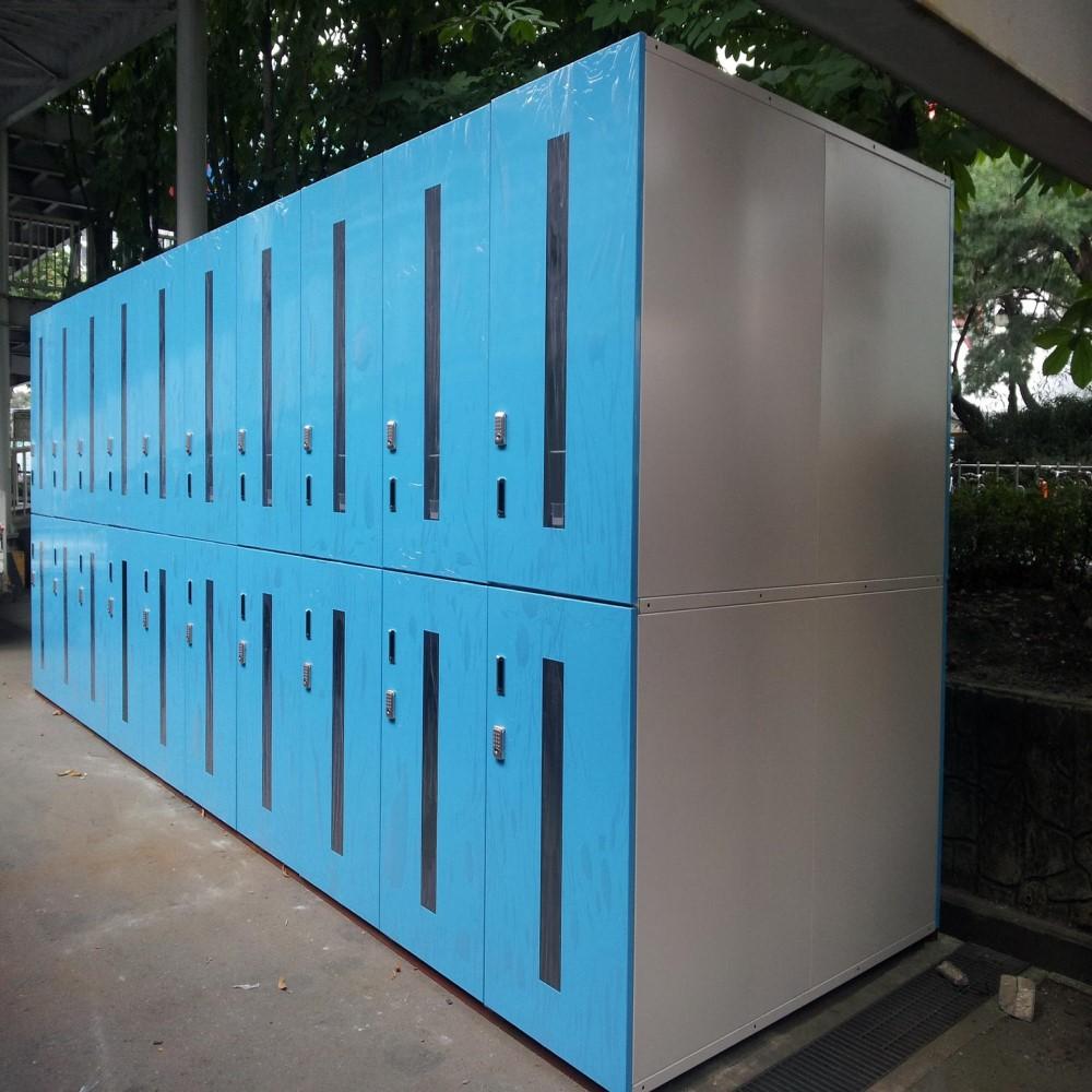 Cabinet-type Two-Stair Bike Rack