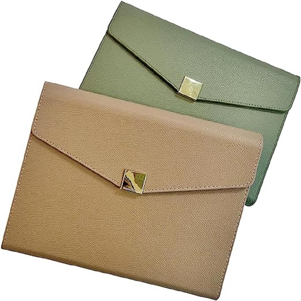 Wooaz Photocard 35 Sleeves Photo Scrapbook Album (Khaki / 1EA) - Included White Gel Pen, Adhesive Al