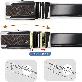 detail image2 LineFit Men's Leather Belt_Casual Dress Classic Jean Adjustable Automatic Stretch Buckle N02 (Sizes