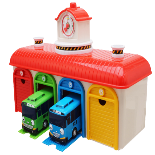 Tayo Rogi Bus Garage Set Gift