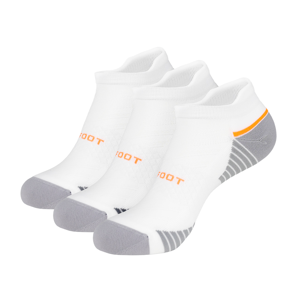 MONFOOT Women's and Men's 3 Pack Pickleball Tennis Running Athletic Cushioned Socks