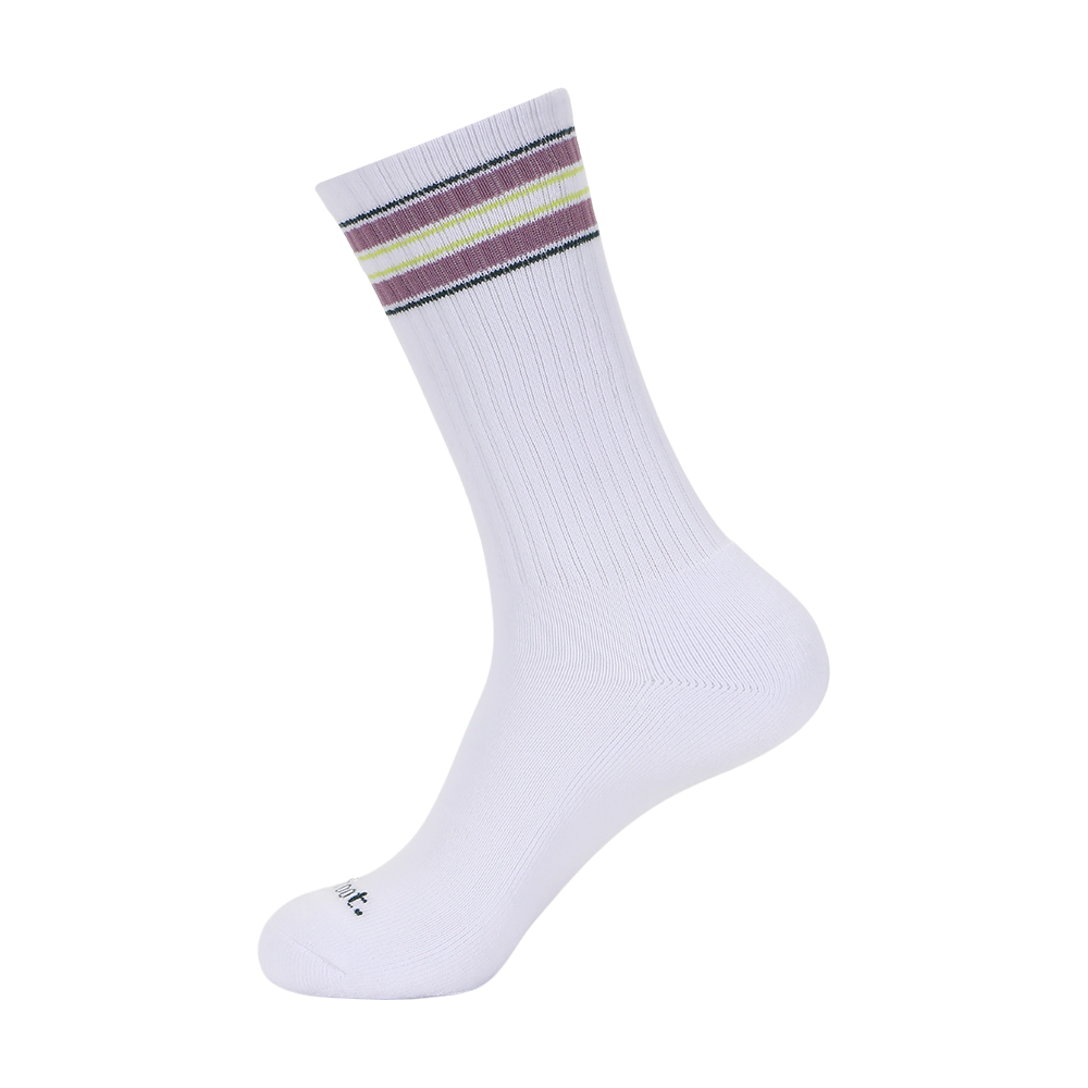 MONFOOT Women's and Men's 1 Pair Athletic Skate Cushion Crew Socks