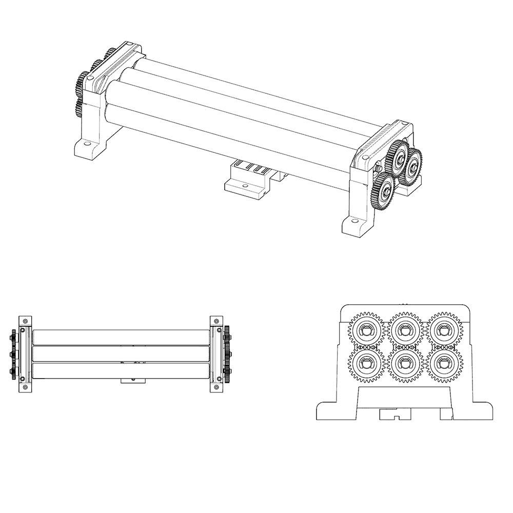 High speed heavy duty A3 laminator Bio330H