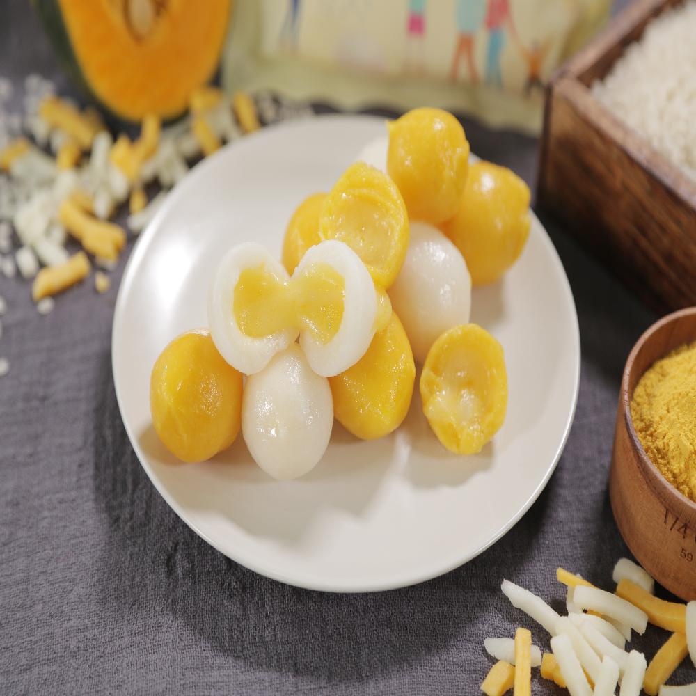 Cheese tteok ball