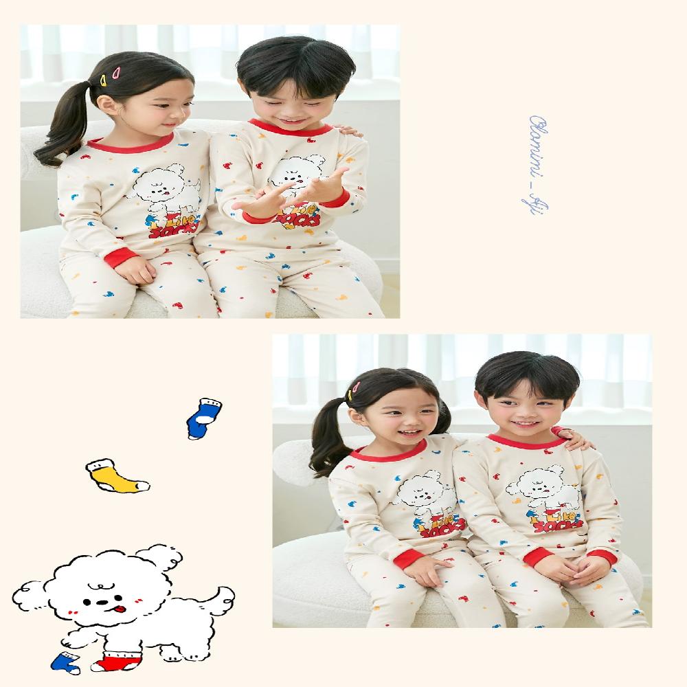 kids wear 30S 3/4 length modal <Aji>