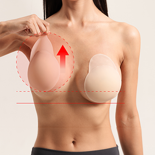 Refill type silicone nipple patch  Volume-up style