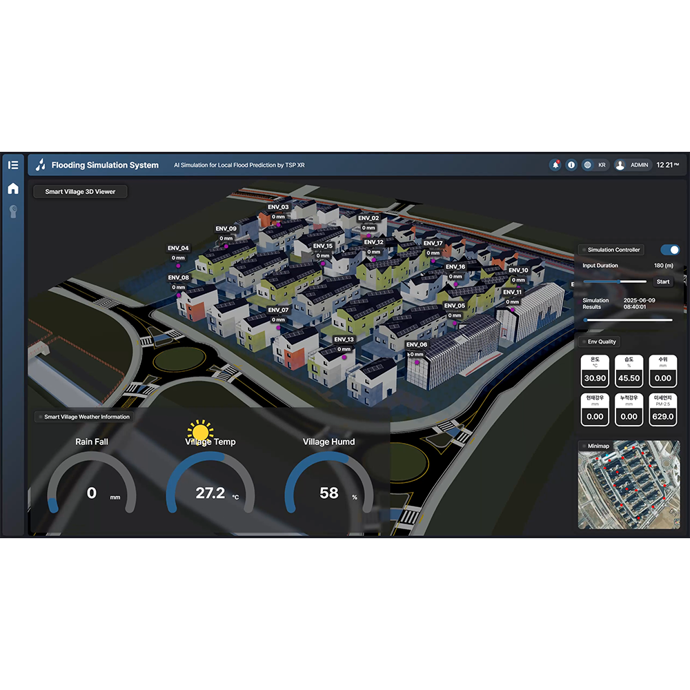 SERDIC Flooding Simulation System