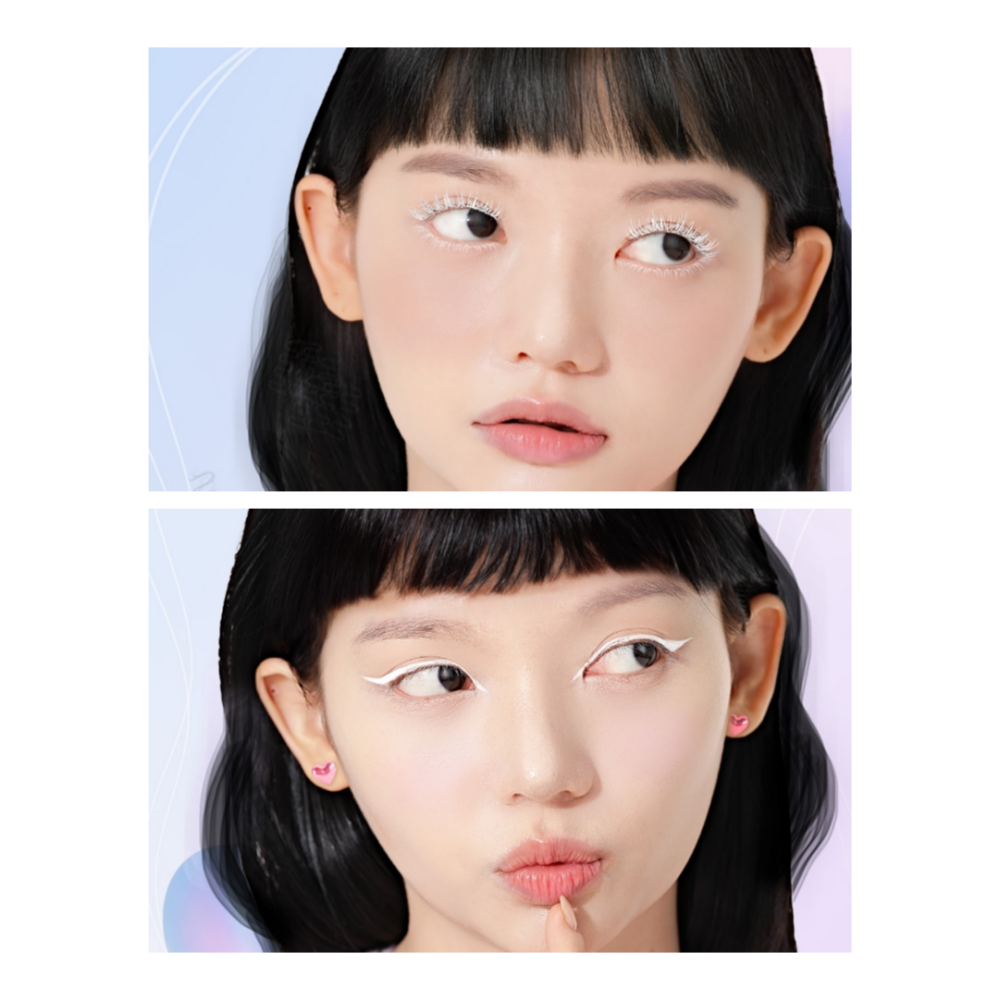 noon:Ker eye fit eyeliner and mascara